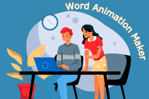 Word Animation Maker para criar animação de texto instantaneamente
