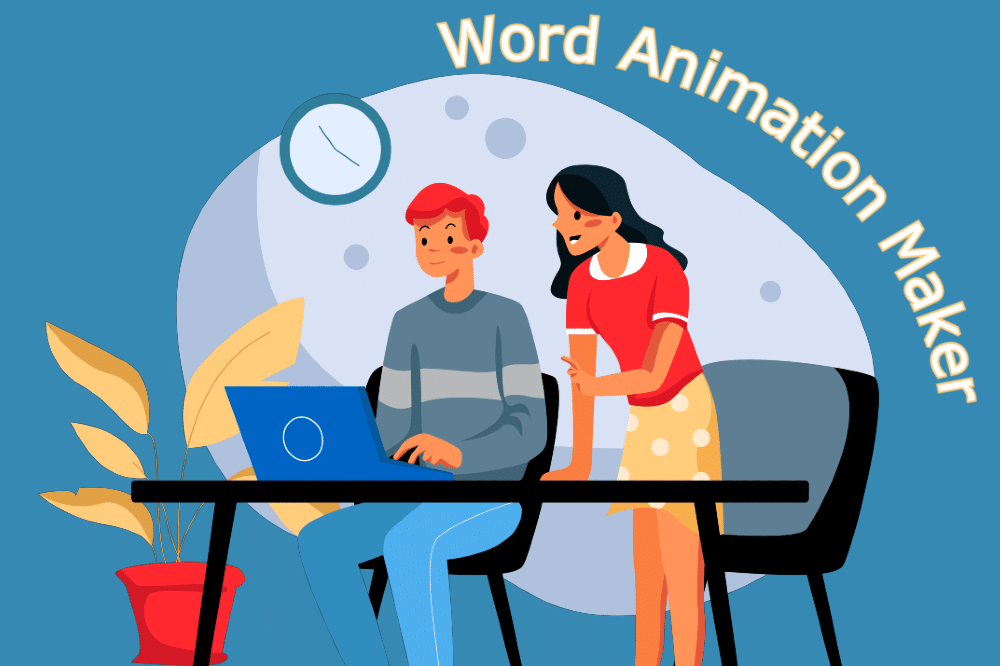 텍스트 애니메이션을 즉시 생성하는 Word Animation Maker