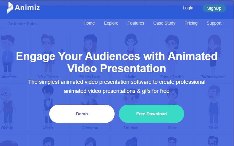 Animiz: программное обеспечение для анимации на доске