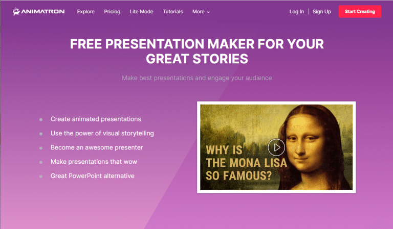 best animated presentation software free
