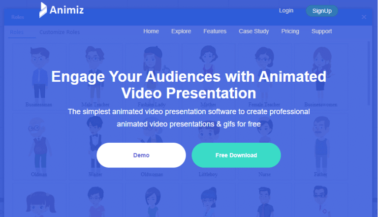 free software to make animated presentations