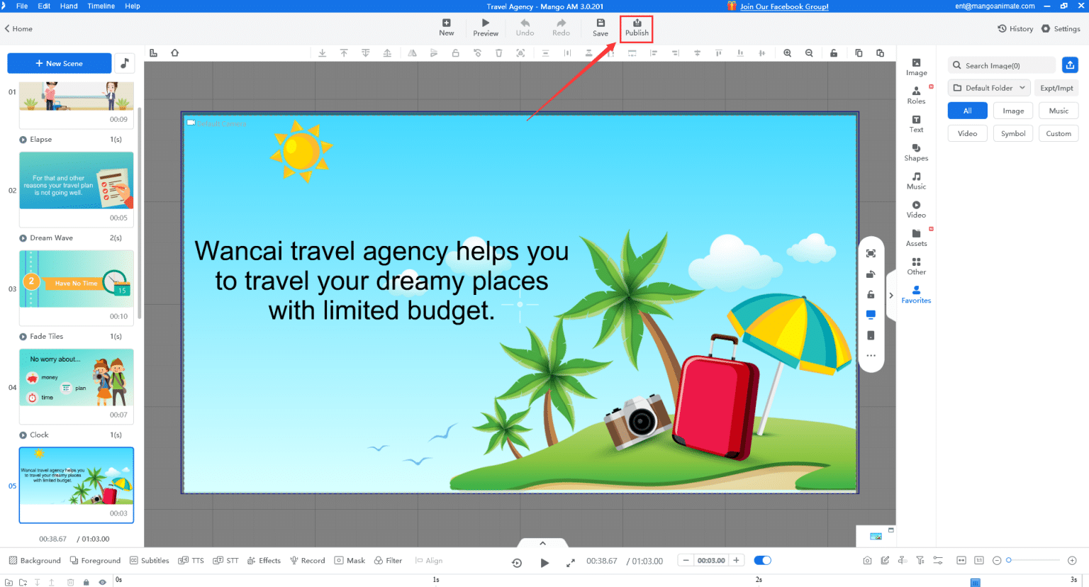 How To Make a Moving Logo In Seconds Mango Animate