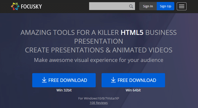 Multimedia Presentation Software