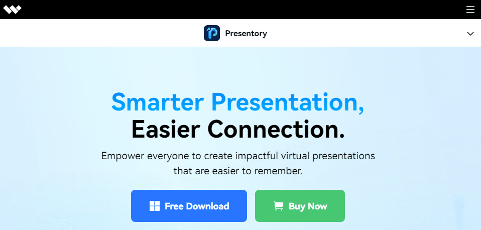 Wondershare Presenter 是免費 PowerPoint 替代品中的一個不錯的選擇