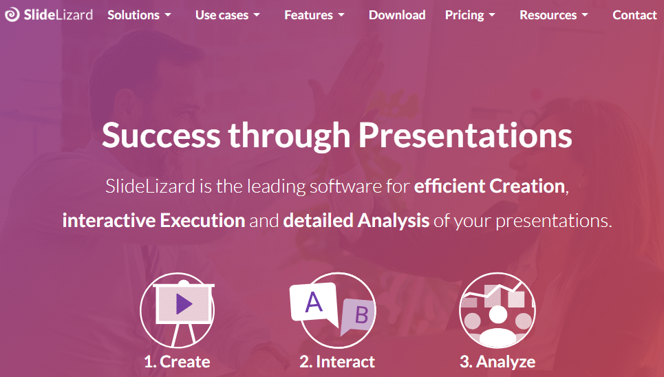 interaktiv PowerPoint-software SlideLizard