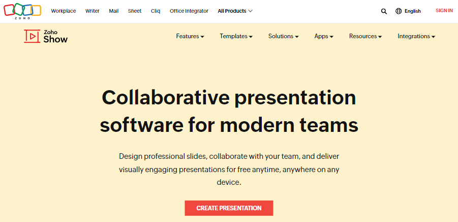 Präsentationsdesign-Software