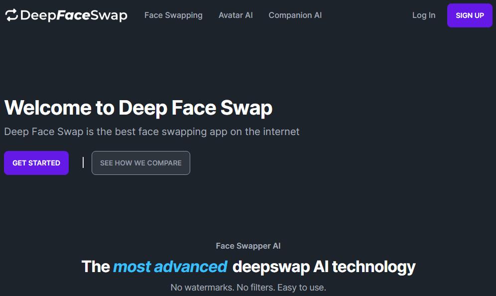 Deepfake Video Maker DeepFaceSwap