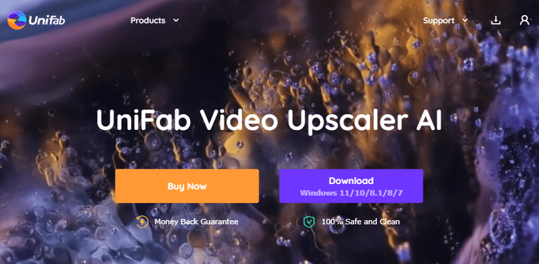 AI video upscaler