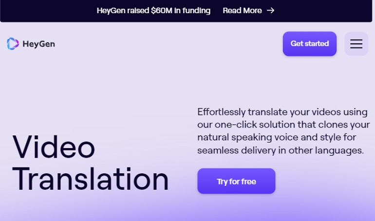 ai video translator HeyGen