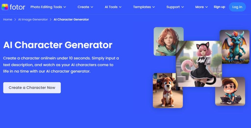 generator de caractere ai