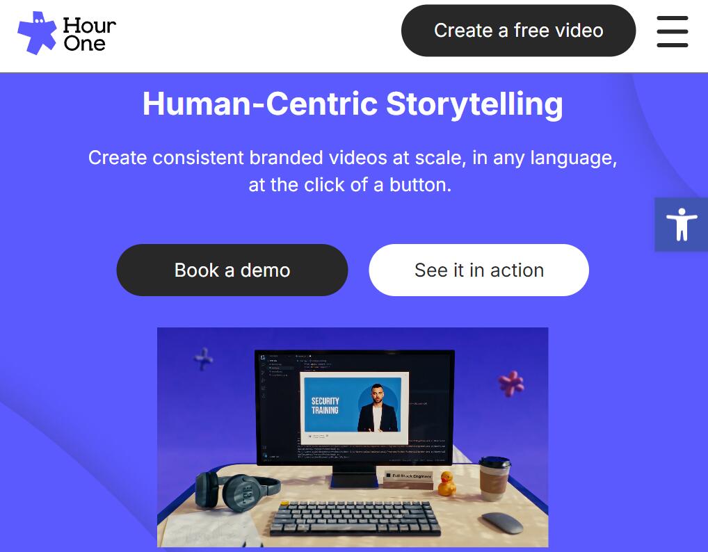 gratis ai videogenerator met avatar