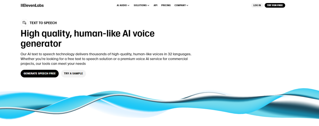 free online text to speech elevenlabs