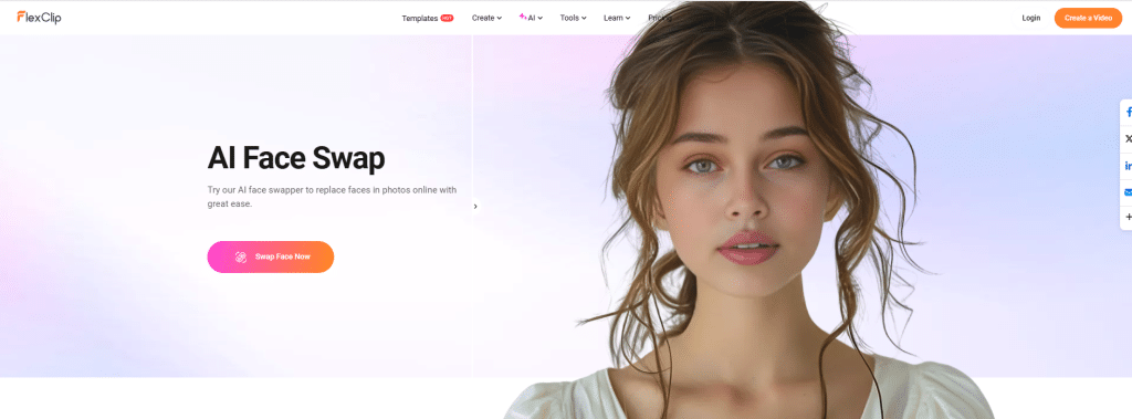 FlexClip-face-swap-online
