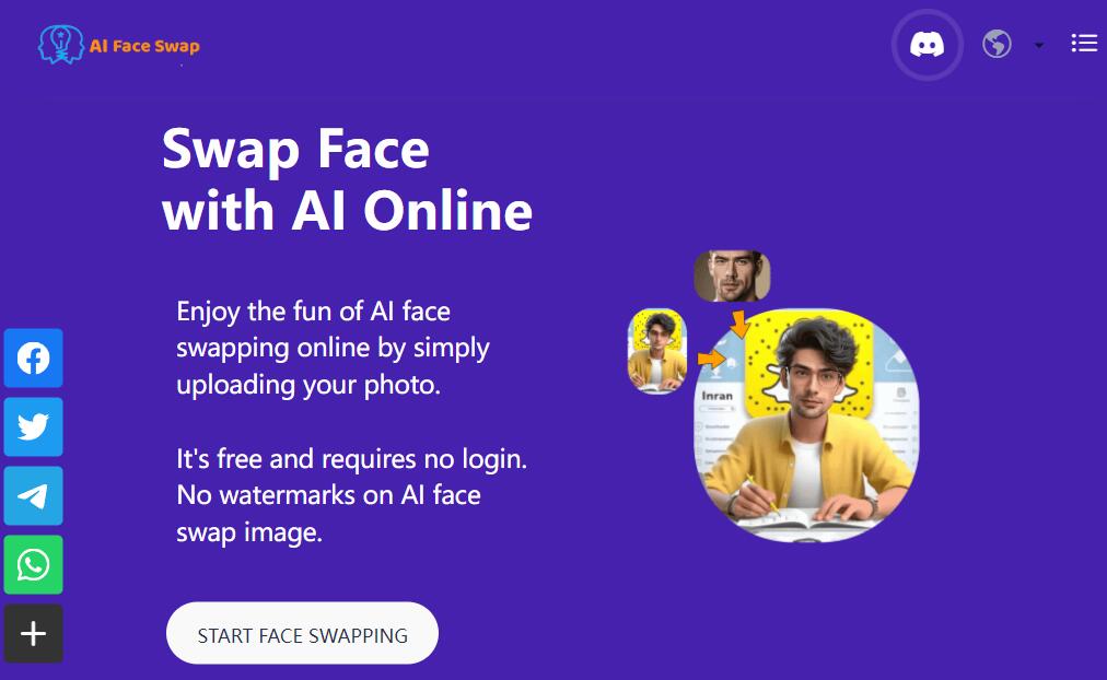free online face swap