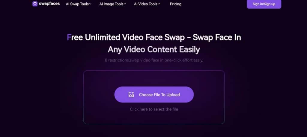 free-unlimited-video-face-swap-Swapfaces