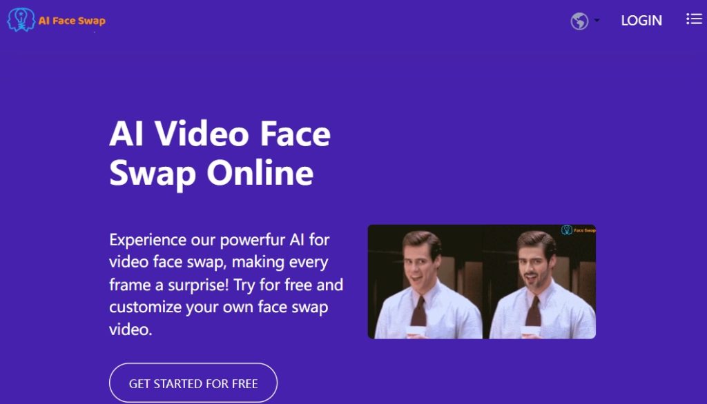 face swap video editor online free