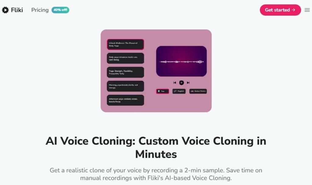 voice cloning software