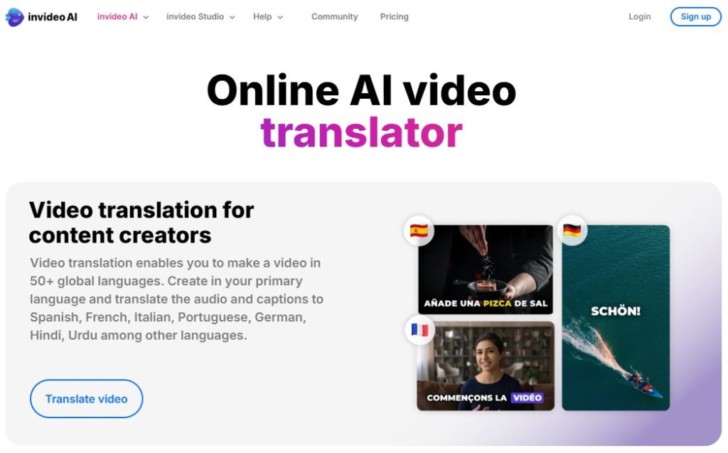 free video translator