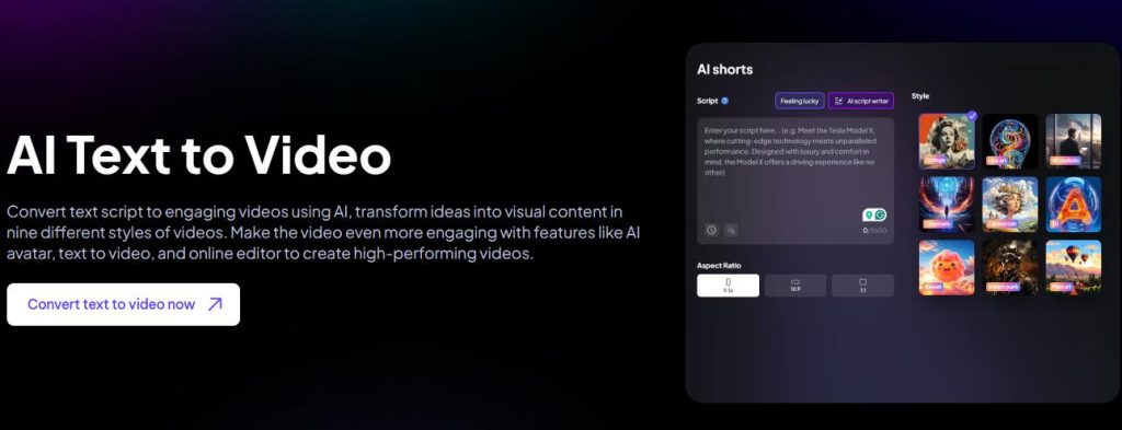 creatore di testo in video - crea